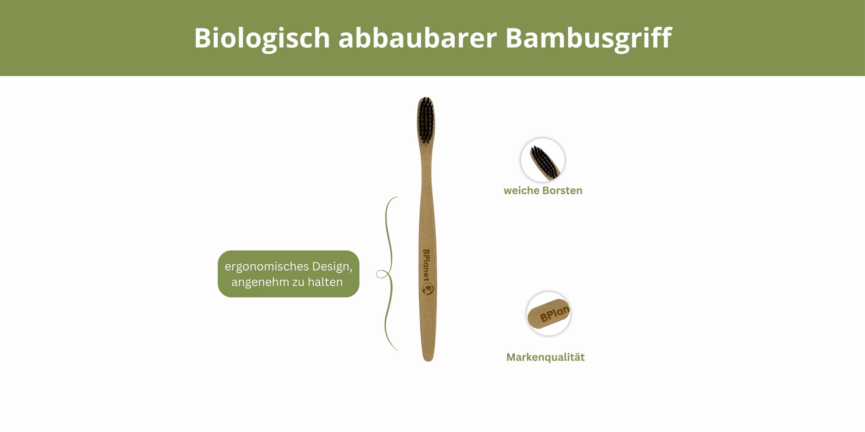 Bambus Zahnbürsten - 12er Set | BPlanet