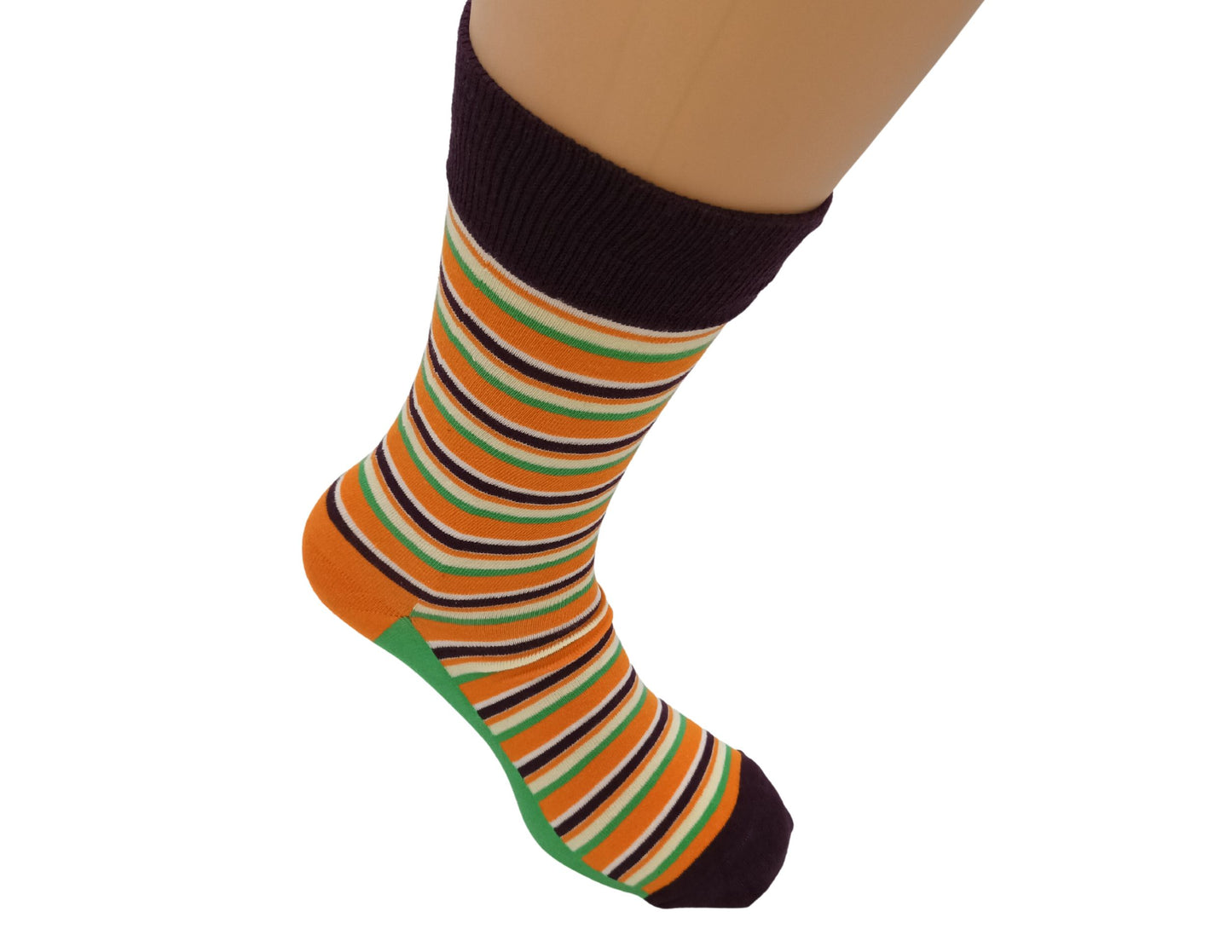 Colorful Socks Box | 5 Paar gestreifte Socken | Geschenkbox
