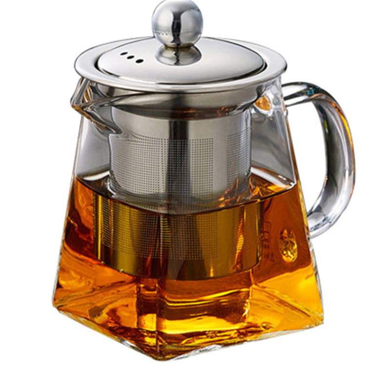 Teekanne aus Borosilikatglas 950 ml - Mit Edelstahlsieb