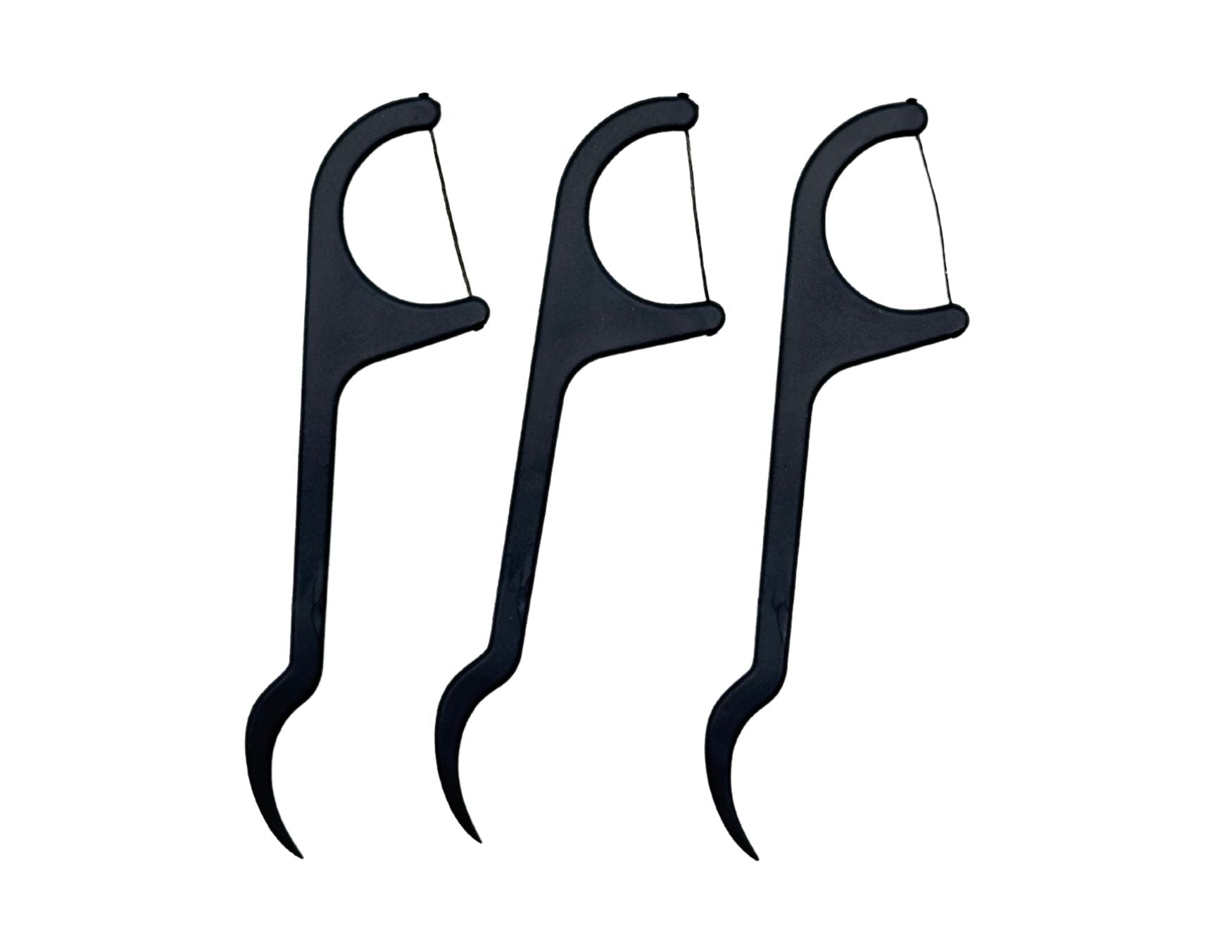 Zahnseide Picks - Mit Bambus Aktivkohle - 250 Stück